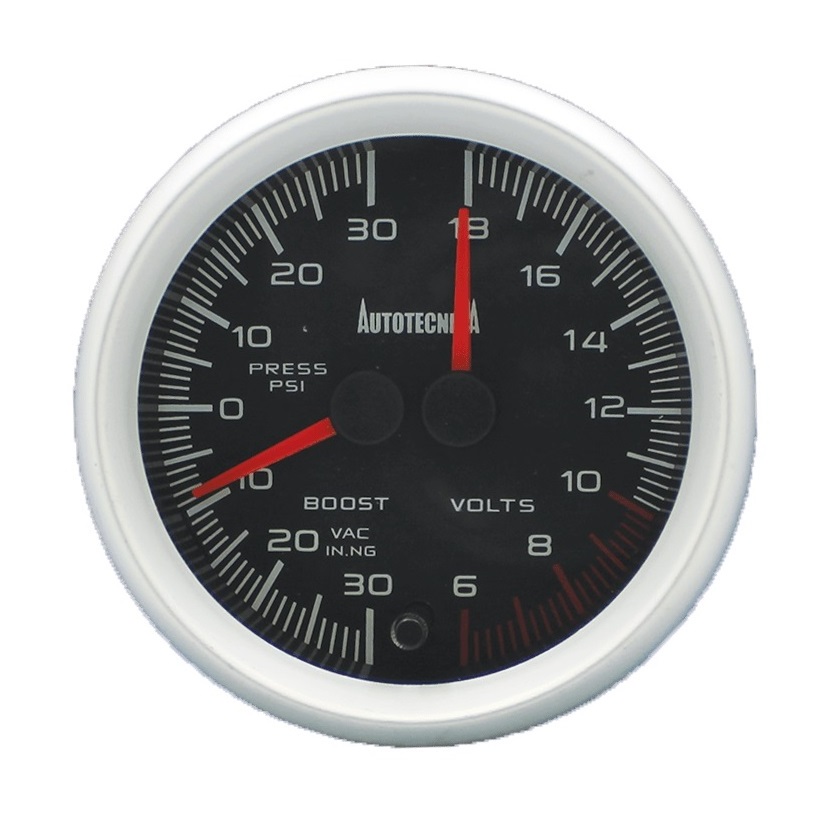 60MM TURBO BOOST DUAL BOOST/VOLT GAUGE BC Direct